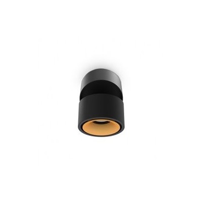 Applique Décorative CCT 6W Noir/Doré Inclinable/orientable