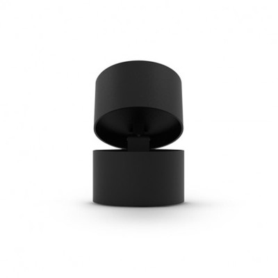 Applique Décorative CCT 6W Noir/Doré Inclinable/orientable