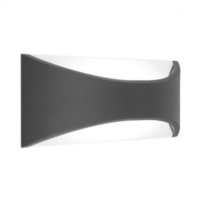 Applique Murale LED 6 Watt 230V 3000K Anthracite IP65