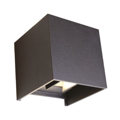 Applique Murale LED Noir 7W 3000K
