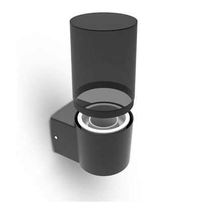 Applique Murale Cylindrique Noir E27 x1