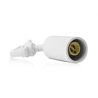 Spot LED sur Rail GU10 (sans ampoule) BLANC