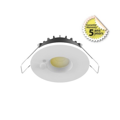 Spot LED CCT BBC 6W 2700/3000/4000K Gradable blanc + Détecteur - Garantie 5 ans