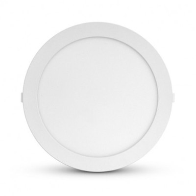 Plafonnier LED Blanc Ø300 mm 24W 4000K