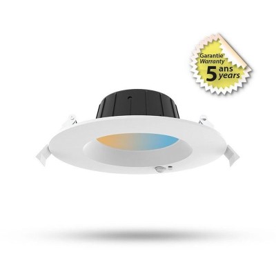 Spot LED CCT multi-puissance 6/9W 3000/4000/6500K blanc + Détecteur IR - Garantie 5 ans