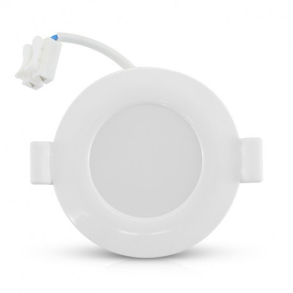Plafonnier LED Blanc Ø85 mm 8W 4000K