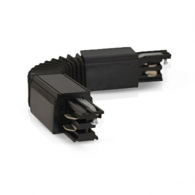 Connecteur Triphasé Flexible Noir