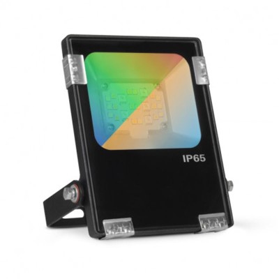 Projecteur Extérieur LED Noir 230V 10W RGB+CCT IP65