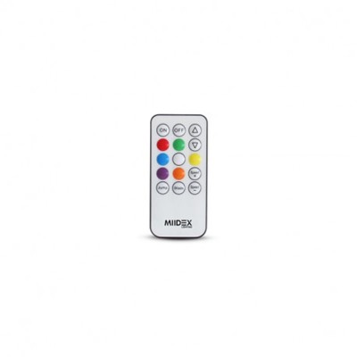 Projecteur Extérieur LED Noir 10W RGB IP65 + Télécommande RF