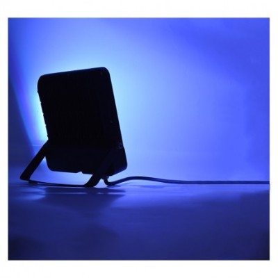 Projecteur Extérieur LED Noir 30W RGB IP65 + Télécommande RF