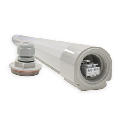 Boitier Étanche LED Intégrées 20W 4000K IP65 730mm Traversant