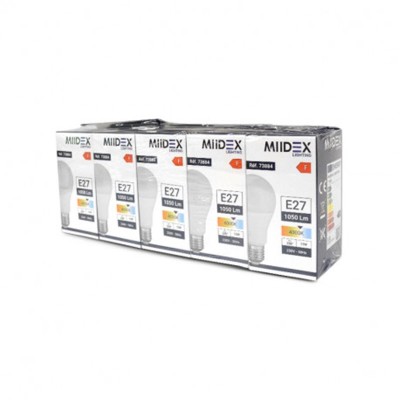 Ampoule LED E27 11W 1050 lm 4000K - Pack de 5