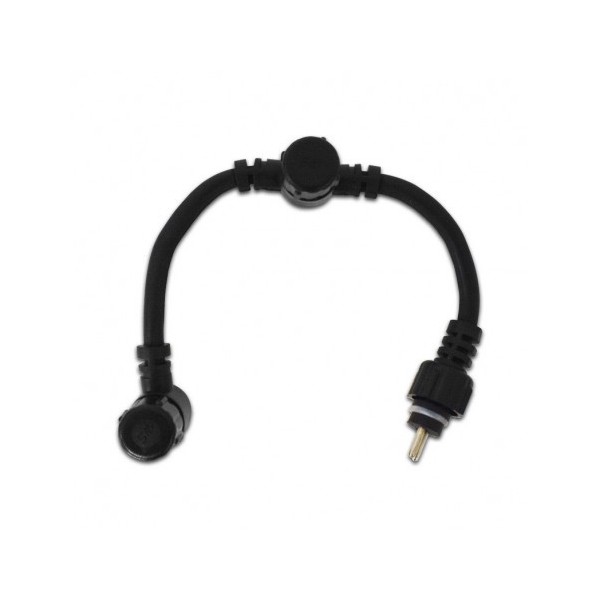 Connecteur de Kit Spot terrasse "T" 1 Mâle/ 2 Femelles 20 cm