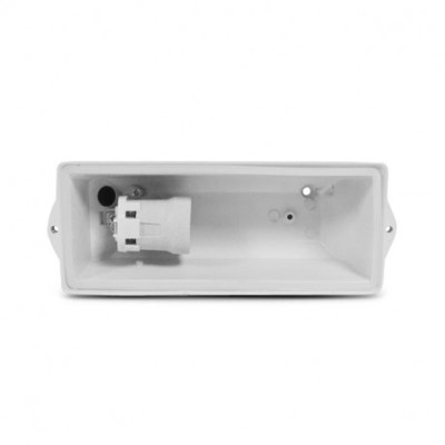 Spot Encastrable E27 Rectangle Grille Inox 304