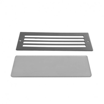 Spot Encastrable E27 Rectangle Grille Inox 304