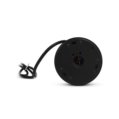 Patère pour Suspension spot en saillie Noire