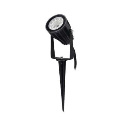 Projecteur Exterieur LED Noir 230V 6W RGB+Blanc CCT IP65