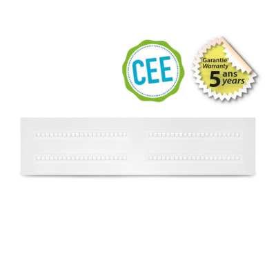 Dalle LED Blanc CEE 295 x 1195 mm 30W 4000K DALI/PUSH - Garantie 5 ans