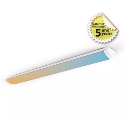 Linéaire LED salle de classe multi-puissance CCT - 1500 mm - Garantie 5 ans