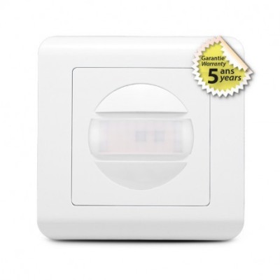 Interrupteur mural Automatique LED IR IP20 160°