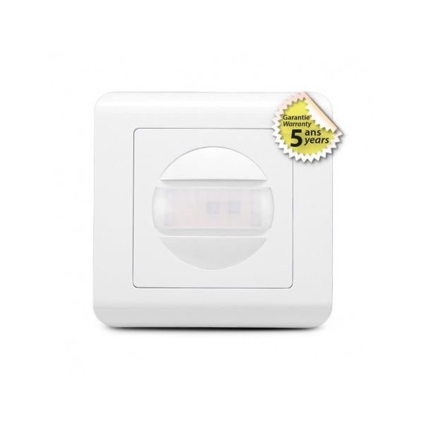 Interrupteur mural Automatique LED IR IP20 160°