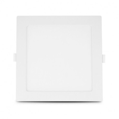 Plafonnier LED Blanc 200x200 15W 3000K