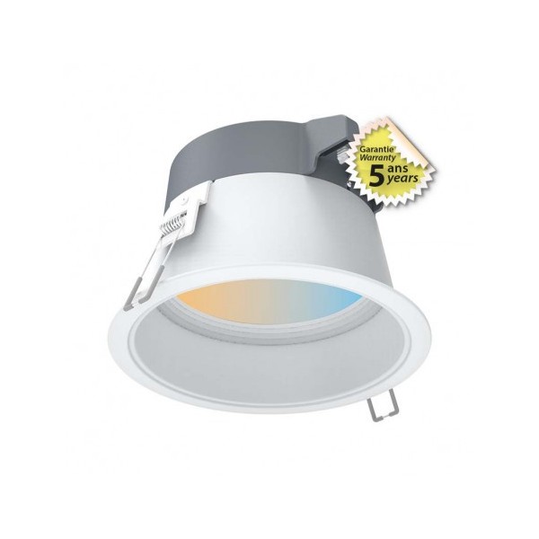 Downlight LED Blanc rond Basse Luminance CCT 20W Ø175mm - Garantie 5 ans