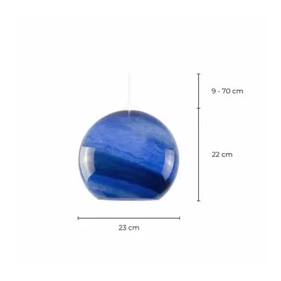 Suspension Astrolis    ( Bleu , Beige , Vert )