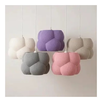 Suspension Bubble   ( Blanc , Beige , Rose , Pourpre , Gris )