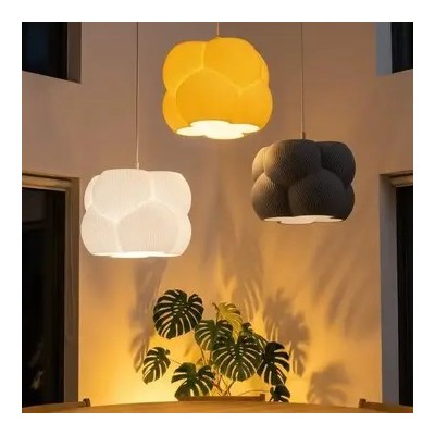 Suspension Bubble   ( Blanc , Beige , Rose , Pourpre , Gris )