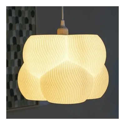 Suspension Bubble   ( Blanc , Beige , Rose , Pourpre , Gris )