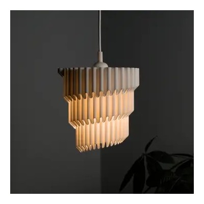 Suspension Ripple   ( Blanc , Rose )