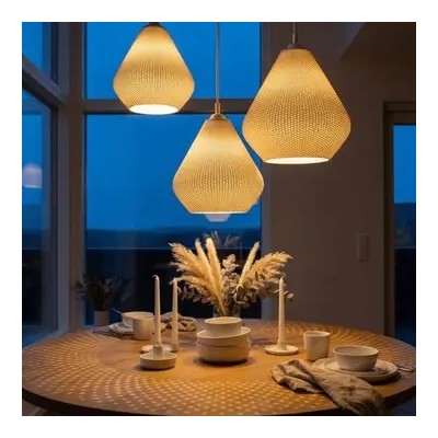 Suspension Lun   ( Blanc , Gris , Orange )