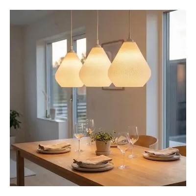 Suspension Lun   ( Blanc , Gris , Orange )