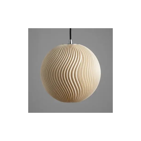 Suspension Onda  ( Blanc ,  Terre cuite , jaune , Beige )