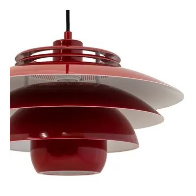 Suspension Ejka rouge foncé