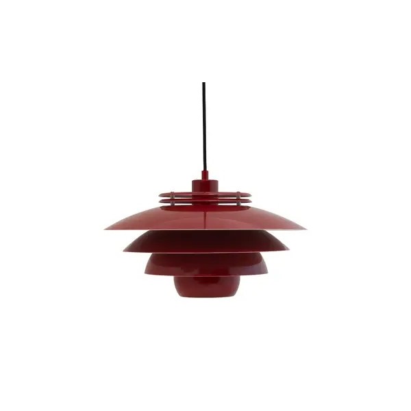 Suspension Ejka rouge foncé
