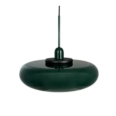 Suspension planet vert foncé