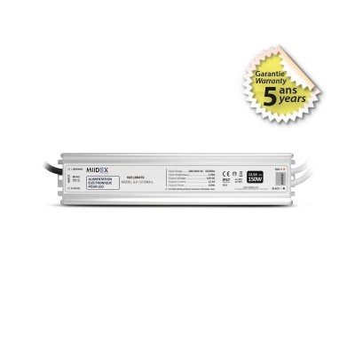 Alimentation pour LED 150W 12V DC