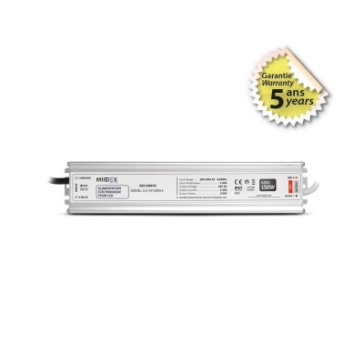 Alimentation pour LED 150W - 24V DC - IP67 - GARANTIE 5 ANS