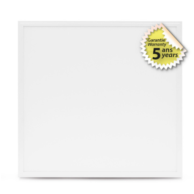 Dalle LED Blanc PMMA 595x595 28W 4000K - Garantie 5 ans