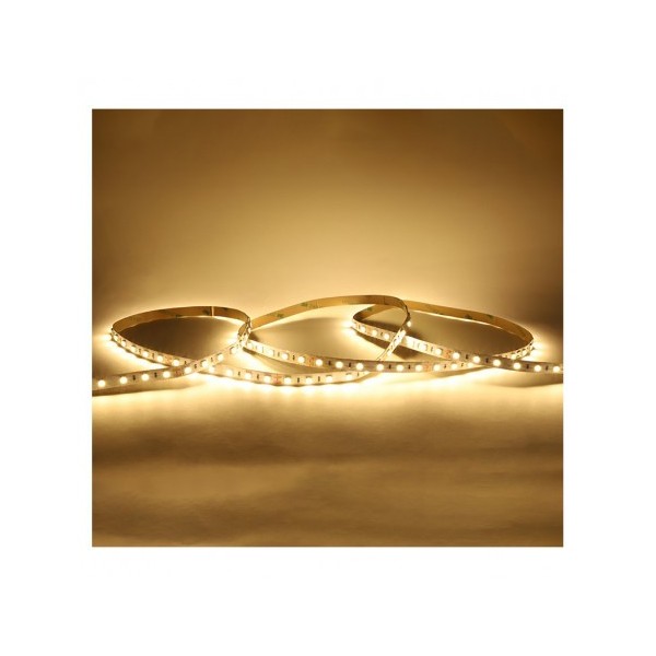 Bandeau LED 3000K 5 m 120 LED/m 9W/m IP54 - 12V
