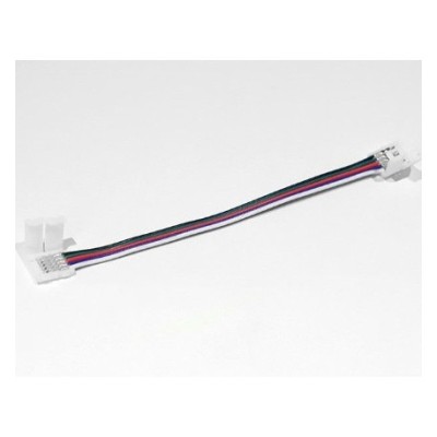 Câble Double Connecteur RGB+W IP20 pour bandeaux LED 10 mm