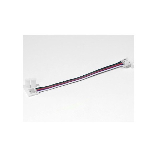 Câble Double Connecteur RGB+W IP20 pour bandeaux LED 10 mm