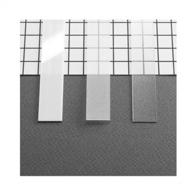 Diffuseur Profile 10.2mm Dépoli 1m pour bandeaux LED