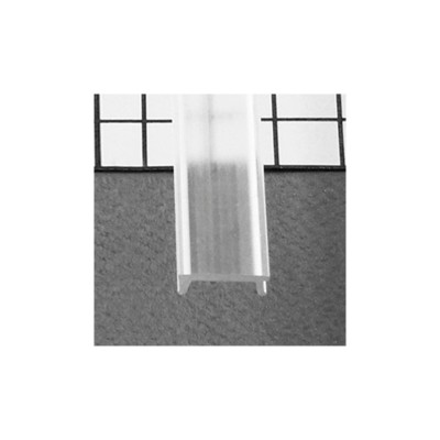 Diffuseur Clip Profile 17.6mm Transparent 2m pour bandeaux LED