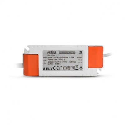 Dalle LED Blanc 295 x 295 18W 4000K GARANTIE 5 ANS