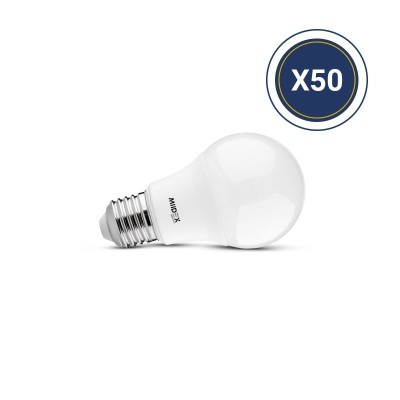 Ampoule LED E27 Bulb 10W 4000K 180° -  Pack de 50