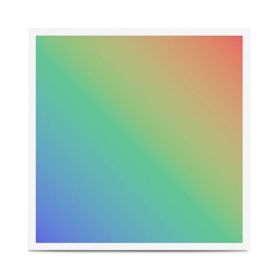 Dalle LED Blanc 595x595 36W RGB + Télécommande RF
