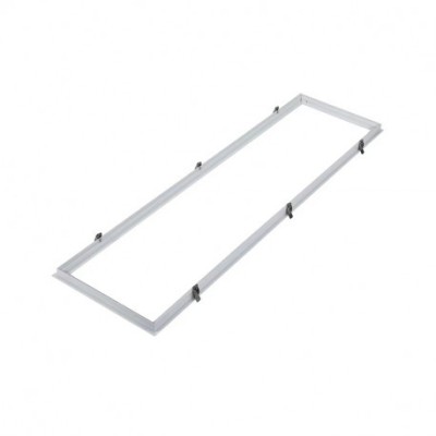 Cadre placo dalle encastrable 300 x 1200 mm Blanc